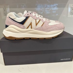 NWT - New Balance 57/40 Sneakers - Stone/Pink/Sea Salt - Women’s size 9
